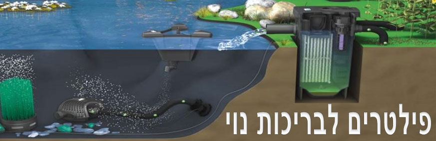 פילטרים לבריכות נוי