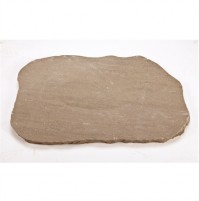 אבן טבעית למדרך דגם בת שבע גוון חום